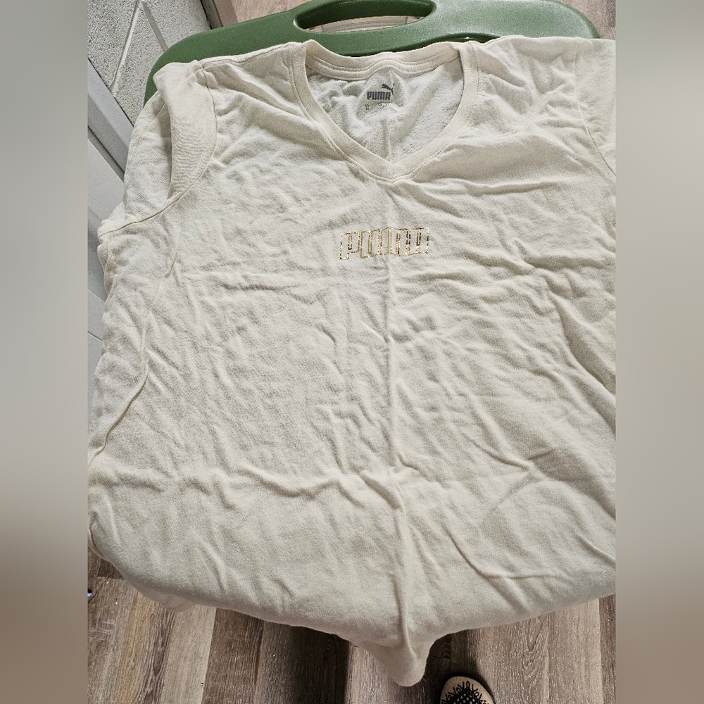 Puma Logo ♡Tee shirt with PUMA logo 🌼Short Sleeve 👕 New